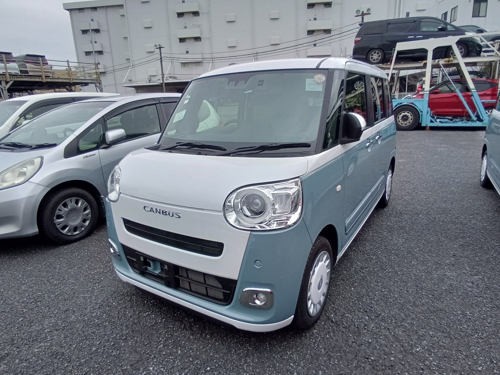 2025 Daihatsu MOVE CANBUS STRIPES G TURBO in Off Blue with STRIPES G TURBO, 360 CAMERAS, NAVI for sale in Wilayah Persekutuan, Kuala Lumpur